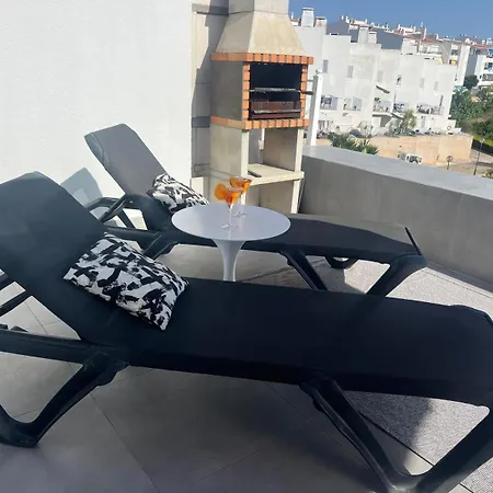 Apartment Seascape Vista Mar E Piscina, Terraco Com Bbq Albufeira